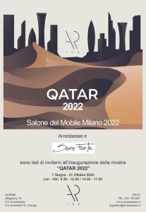 QATAR Fuori Salone Milano 2022